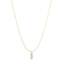 Load image into Gallery viewer, Merak Baguette Necklace