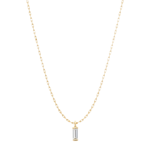 Merak Baguette Necklace
