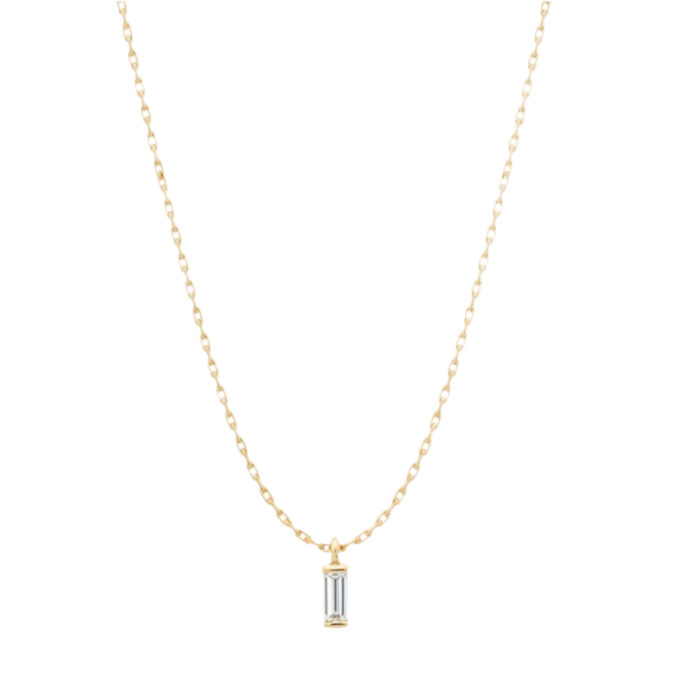 Merak Baguette Necklace