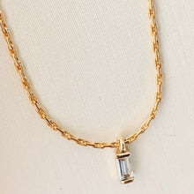 Load image into Gallery viewer, Merak Baguette Necklace